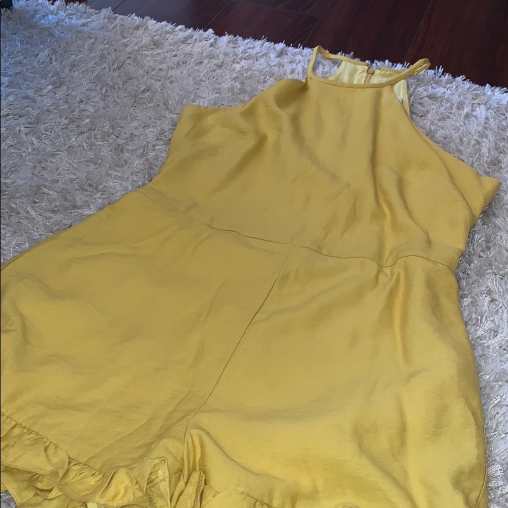 ENDLESS ROSE ROMPER Yellow